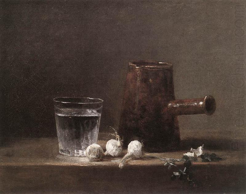 Water Glass and Jug, jean-Baptiste-Simeon Chardin